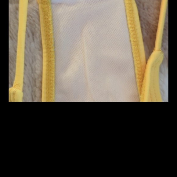 Two Set Baby blue Canary Yellow Small Bikini - Picture 10 of 15